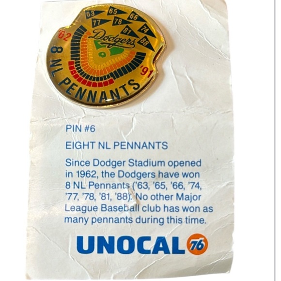 Dodgers Commemorative Pin Bundle - Picture 2 of 12